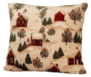 Husa cocolino pentru pernuta FARM HOUSE 45x45 cm, crem