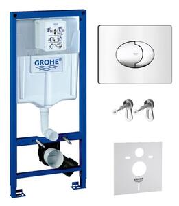 Set cadru încastrat Grohe Rapid SL 38539001, buton de spălare Grohe Skate 38506000