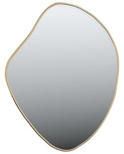 Oglindă de perete, auriu, 60x50 cm