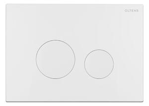 Oltens Lule buton de spălare pentru WC alb mat 57102900