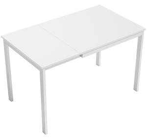 HOMCOM Masă de Sufragerie Extensibilă 80-120 cm pentru 4-6 Persoane, Masă Economisitoare de Spațiu cu Extensie Glisantă, Natural | Aosom Romania