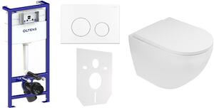 Set cadru încastrat Oltens Triberg 50001000, vas WC Oltens Hamnes 42013000, 45109000, 57102000, 49301000