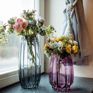 KONDELA Set două vaze, gri / roz, ELYSES TIP 1