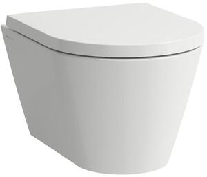 Laufen Kartell vas wc agăţat fără margine alb lucios H8203330000001