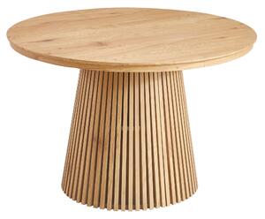 KONDELA Masă de sufragerie, extensibilă, stejar, 120-200x75 cm, ZEKEN TYP 1