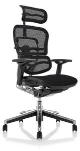 Scaun de birou - ERGOHUMAN2 PDH ULTRA BLACK FRAME W09-01+ALU BASE - precomanda 7-12 zile