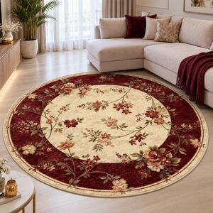 Model Lotos 551 120, Covor Rotund, Rosu Rotund, 150x150