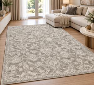 Covor Floral Living Dormitor, Model Opus 54262 570, Crem 200x290