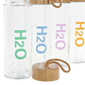 Sticla cu accesorii Aqua din bambus 580 ml