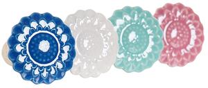 Dop Flower din ceramica si pluta 6 cm - modele diverse