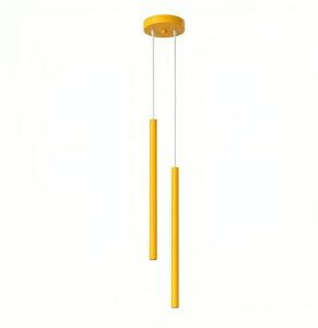 Sollux Lighting Pastelo lampă suspendată 2x8 W alb-galben SL.2138