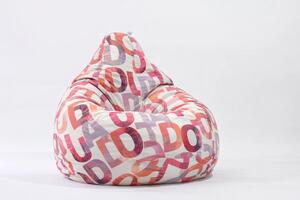 Fotoliu Nirvana Hobbit Pufrelax, Material Textil - Scarlet Letters