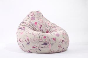 Fotoliu Nirvana Grande, Material Textil - Flower Buds