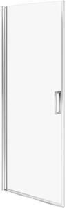 Cersanit Moduo, usa 1 canat pentru deschidere 80x195 cm, sticla transparenta 6mm, profil cromat, S162-020