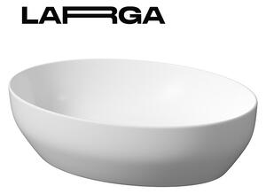 Cersanit Larga, chiuveta blat 50x38 cm, alb mat, K677-017
