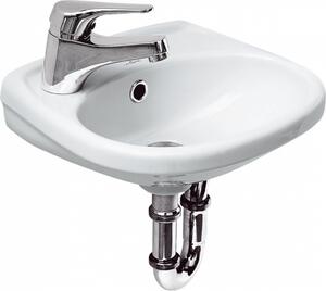 Cersanit Eko, chiuveta ceramica montata pe perete, 35 cm, K07-002-L