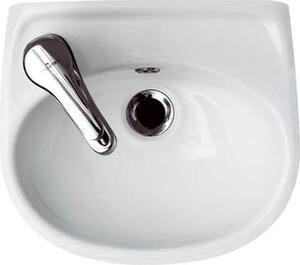 Cersanit Eko, chiuveta ceramica montata pe perete, 35 cm, K07-002-L