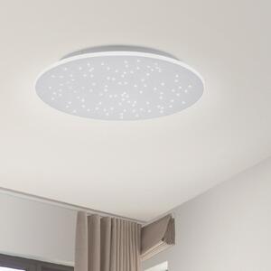 Q-Smart-Home Paul Neuhaus Q-NIGHTSKY plafonieră LED, rotundă, reglabil, Metalic, Camera de zi / sufragerie, Metal, Modern