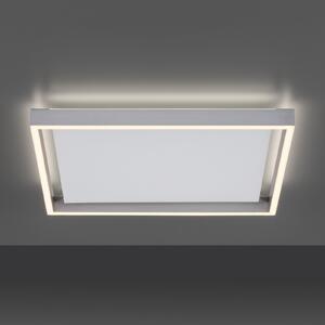 Q-Smart-Home Paul Neuhaus Q-KAAN plafonieră LED, 45x45cm, reglabil, Gri, Camera de zi / sufragerie, Metal, Modern