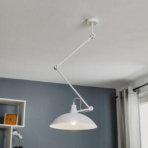 ALDEX Plafonieră 808 reglabilă, cu 1 bec, albă, reglabil, Alb, Camera de zi / sufragerie, Metal, Modern