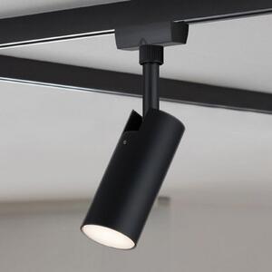 Paulmann URail Spot LED Tubo negru 3.000 K, Negru, Camera de zi / sufragerie, Metal, Modern