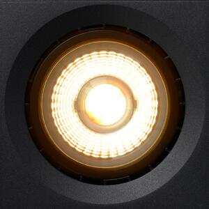 Lucide Spot LED pentru tavan Fedler unghiular negru, reglabil, Negru, Camera de zi / sufragerie, Metal, Modern