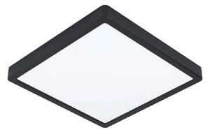 Plafonieră cu LED Fueva 5, IP20 negru 28,5x28,5 cm