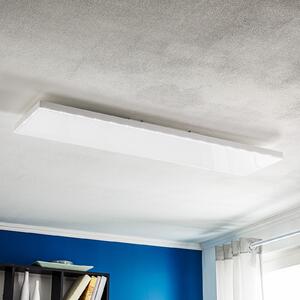 Briloner Frameless cer înstelat LED CCT, 120x30cm, reglabil, Alb, Camera de zi / sufragerie, Plastic, Modern