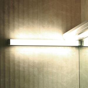 Lampă LED oglindă 512, 4000K, 35 cm, argintiu