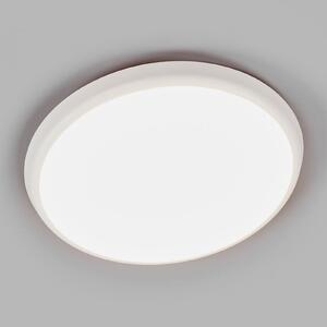 Arcchio plafonieră LED Augustin, Ø 30 cm, CCT, alb, IP54, reglabil, Alb, Baie, Plastic, Modern