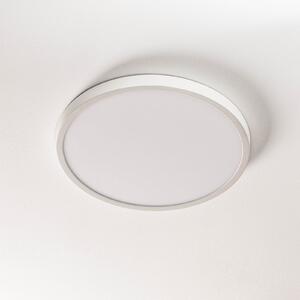 ORION Plafonieră LED Lero ultraplată Ø 40 cm, reglabil, Alb, Camera de zi / sufragerie, Metal, Modern