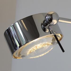 Top Light Aplică de perete PUK SIDES, 1 bec 30 cm crom, reglabil, Metalic, Camera de zi / sufragerie, Metal, Design, Perete forme speciale