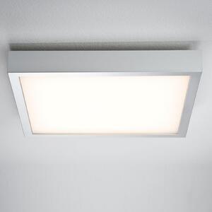 Paulmann Lunar panou LED, angular, crom, 40x40cm