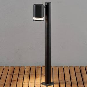 Konstsmide Lampă LED stâlpișor Modena, negru, Negru, Metal, Modern