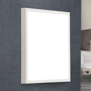 ORION Aplică de perete cu LED Vika, pătrat, alb, 30x30cm, Alb, Camera de zi / sufragerie, Metal, Modern