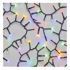 Ghirlandă LED pentru exterior, 300 LED, 11 m, IP44, multicoloră