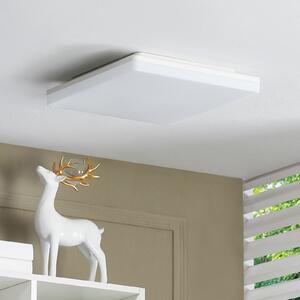 PRIOS Prios Artin plafonieră LED, unghiulară, 28 cm, Alb, Baie, Plastic, Modern