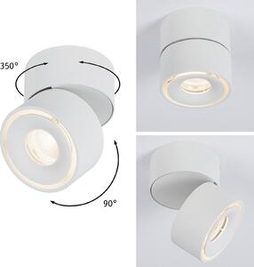 Paulmann Spircle spot LED aplicat alb mat, Alb, Camera de zi / sufragerie, Metal, Modern
