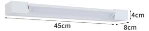 Brilagi- Lumină LED pentru oglindă de baie AQUA LINE LED/12W/230V 45 cm IP44 albă