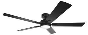 Ventilator LED dimabil de tavan Aigostar LED/20W/230V 2700-6500K 132 cm maro + telecomandă