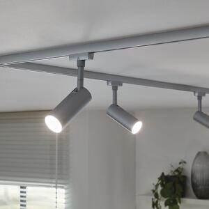 Paulmann URail Tubo spot LED 4000K crom mat, Gri, Studiu / Birou, Metal, Modern