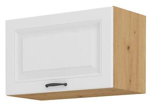 Dulap superior de bucătărie Sheila 60 GU 36 1F (stejar artisan + alb). 1032462