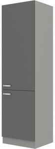 Dulap de bucătărie pentru alimente Gonir 60 DK 210 2F (gri + gri). 1032722
