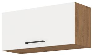 Dulap superior de bucătărie Virion 80 GU 36 1F (stejar lancelot + alb). 1032536