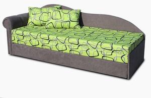 Pat de o persoană (canapea) 70 cm Lane II (gri 81 + Dodo 1027) (S). Promo -8%. 793131