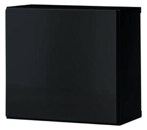 Dulap de perete Southport 27 ZZ SW SW 5 (negru + Negru lucios). 1024068