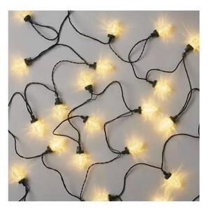 Instalație LED de Crăciun de exterior 50xLED/8 funcții 14,8 m IP44 alb cald