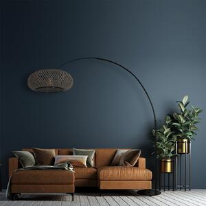 Sparkled Light lampadar arc negru