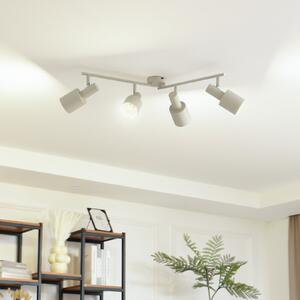 Spot de plafon Lindby Ovelia, bej, 80 cm, 4 becuri, E27