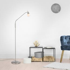 Paul Neuhaus Pino lampadar, argintiu, 163 cm, dimabil, G9